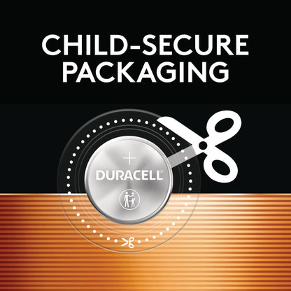 Duracell 2032 Lithium Battery. 4 Count Pack. Child Safety Features. Compatible with Apple AirTag, Key Fob, and other devices. CR2032 3V Cell. 2032 Battery, Lithium Coin