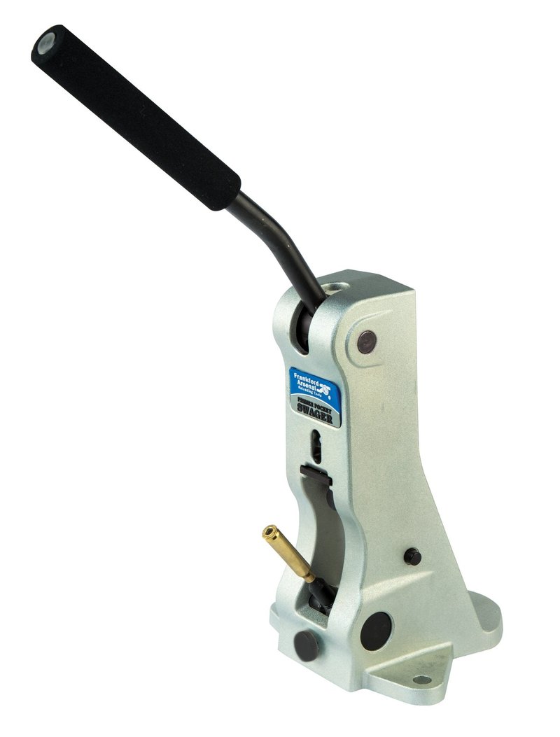 Frankford Arsenal Platinum Series Primer Pocket Swager with Adjustable Handle and Auto-Eject Case Pin Holder for Reloading
