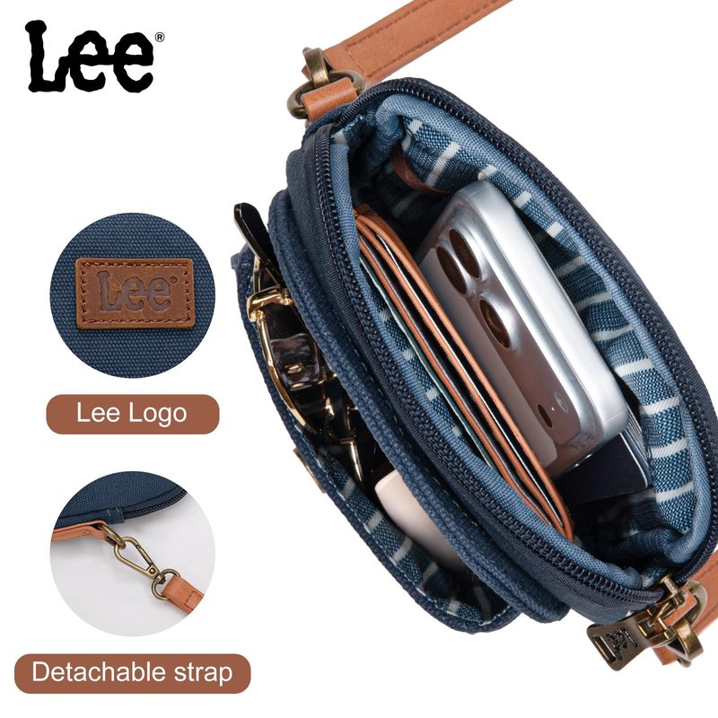 Montana West x Lee Small Crossbody Bags for Women, Denim Phone Purse & Travel Wallet with Card Slots Shoulder Bag LEE58-002-1NY