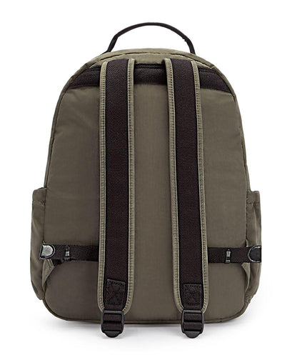 Kipling SEOUL Large Backpack, Green Moss (Green)