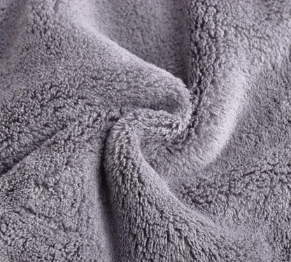 BloomSesame Makeup Remover Cloths for Face, Eye, Lips - Reusable Makeup Remover Pads Soft Microfiber Facial Cleansing Cloths 5 x 5 inch 6 Pack (Gray)