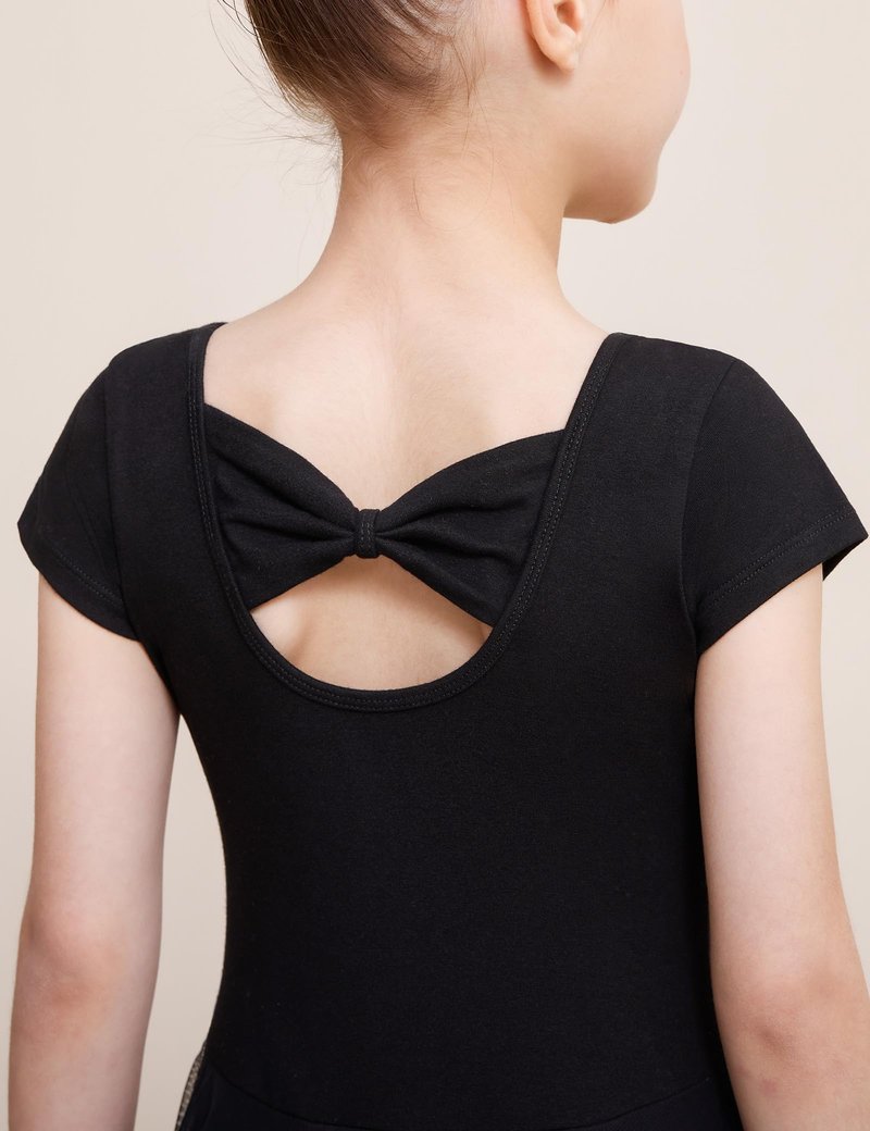 DIPUG Ballet Leotards for Girls Dance Leotards Black 2-4T