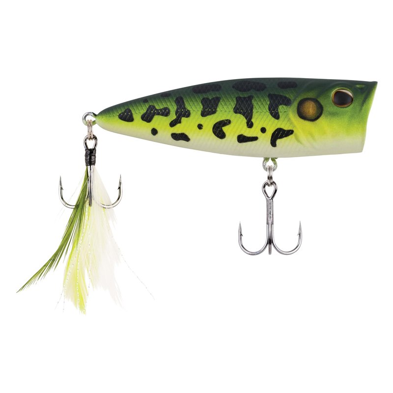 Berkley Choppo Topwater Fishing Lure, Bone, Size 90, Cupped Propeller Tail for Balance of Sound and Spray, Equipped with Sharp Fusion19TM Hook