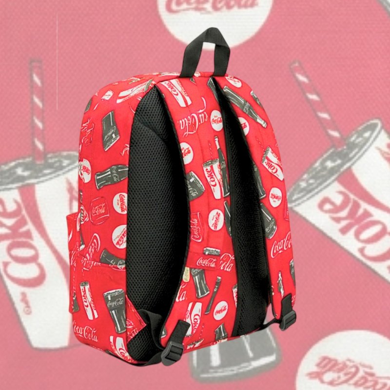 Wondermolly Coca-Cola Drinks Backpack in Polyester Material