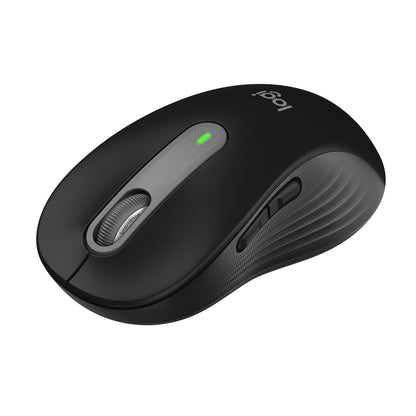 Logitech Wireless Mouse Signature M650 L Full Size - Large Hands, 2-Year Battery, Silent Clicks, Customizable Buttons, Bluetooth, PC/Mac/Chromebook - Black, Right-Handed, Large