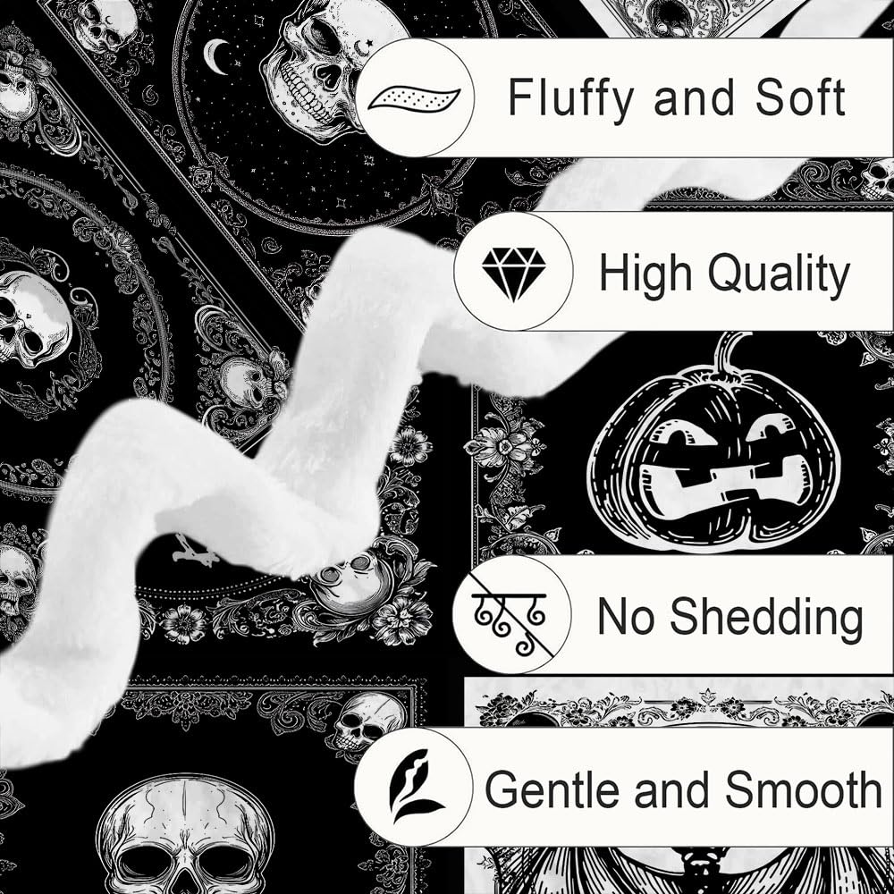 Halloween Throw Blanket, Gothic Black Pumpkin Bat Ghost Skull Webs Witch's Hat Checkered Horror Blankets, Warm Soft Spooky Nights Blanket for Home Living Room Sofa Couch Bed,50X60IN
