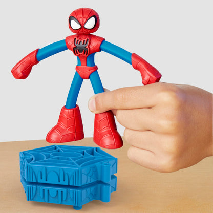 Play-Doh Spider-Man Launch & Slice Battle Playset, Non-Toxic Modelling Compound Set for Boys and Girls, Creative Toys for 4+ Year Old Kids