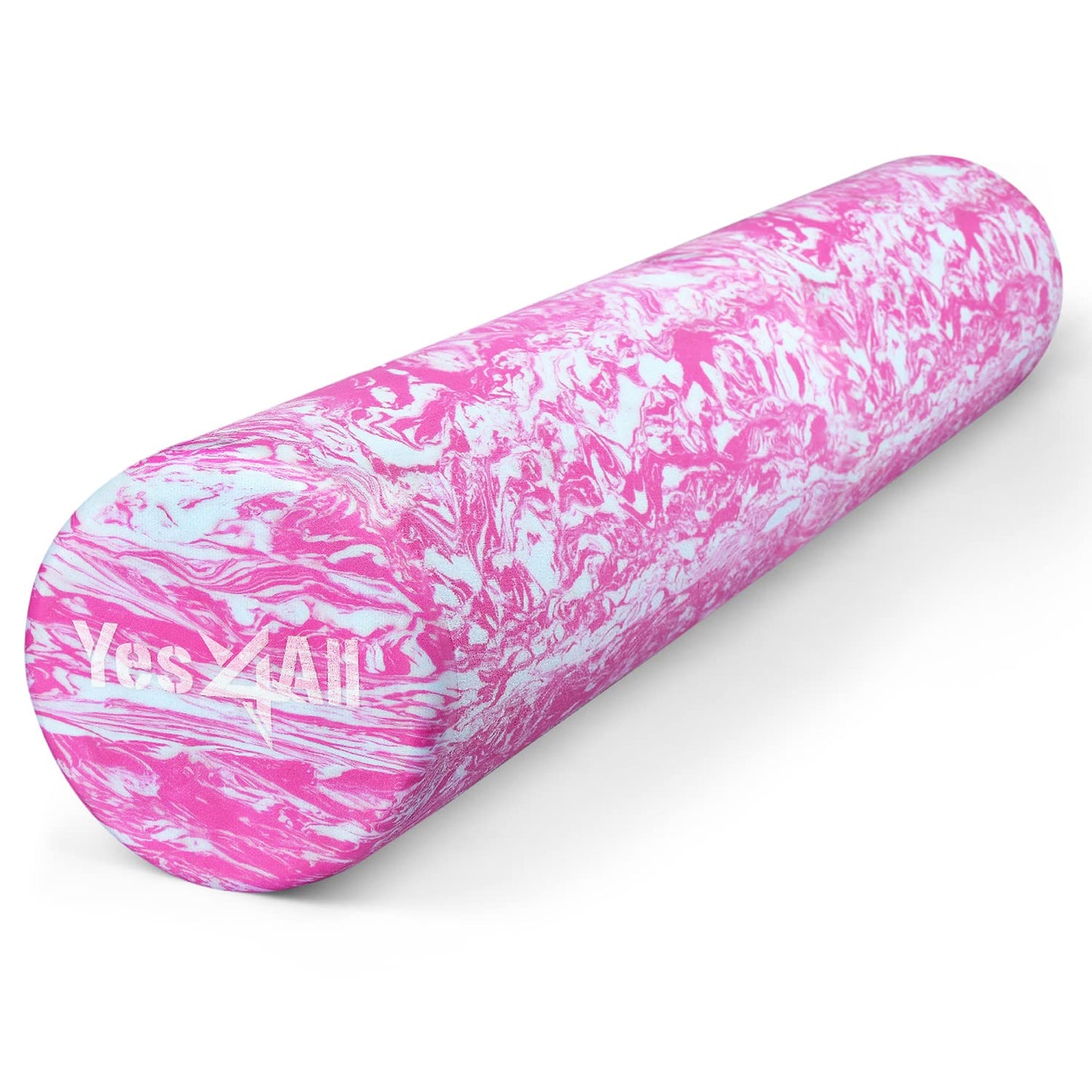 Yes4All EVA Firm Foam Roller for Back - Round Back Roller for Exercise, Yoga & Pilates 12/18/24/36 inch