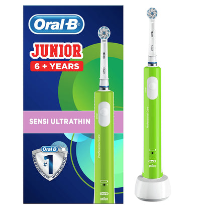 Oral-B Junior Electric Toothbrush, Green, Old