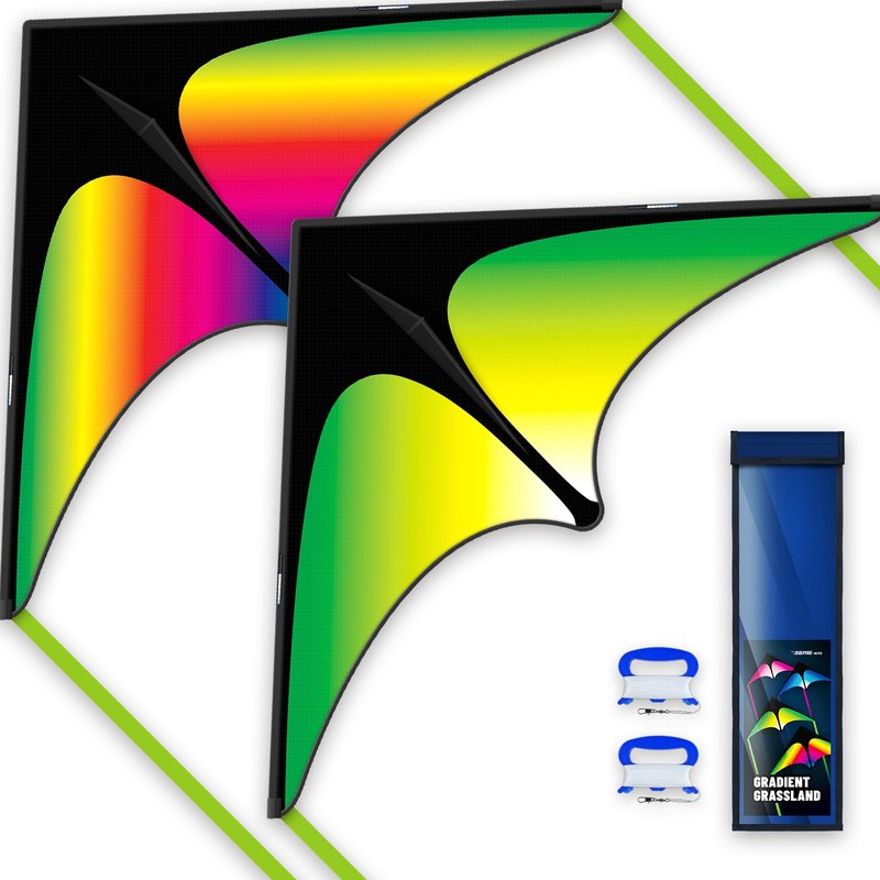 SGftre Delta Kite Two Set for Kids and Adults,Easy to Fly Outdoor Fun Kites, Perfect for Beaches and Parks,Ideal Kids Kite and Adult Kites for Family Fun