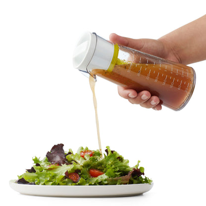 Chef'n Emulstir Salad Dressing Mixer Bottle, Make Salad Dressings and Vinaigrettes in Seconds, 300 ml,Green