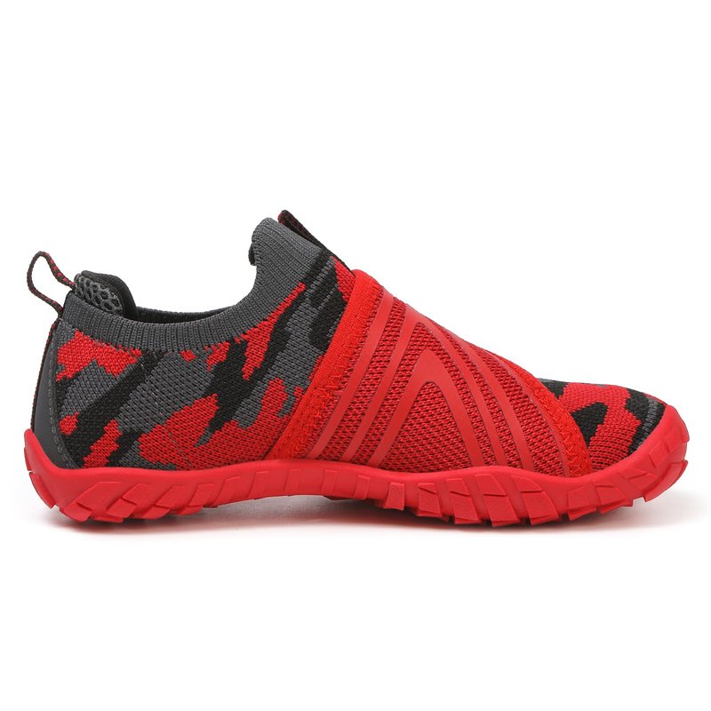 KUBUA Water Shoes for Kids Boys Girls Beach Swim Pool Multifunctional Aqua Shoes Quick Dry Lightweight Toddler Little Big Kid Red 8 Toddler