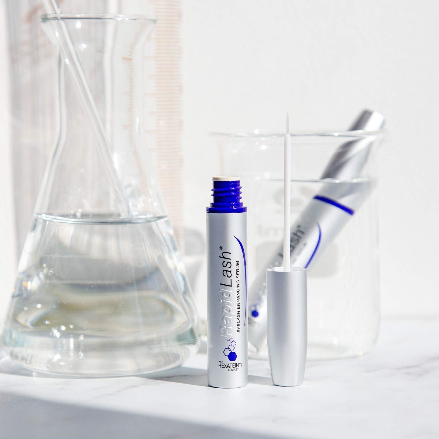 RapidLash Eyelash Enhancing Growth Serum for Longer, Thicker Lashes, 3 ml (Pack of 1)