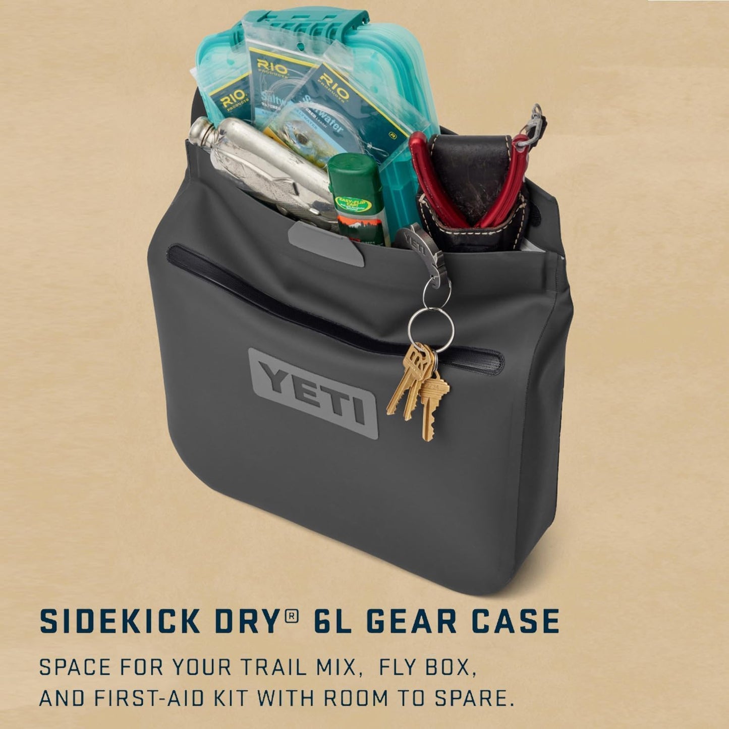 YETI Sidekick Dry 6L Gear Case, Classic Navy