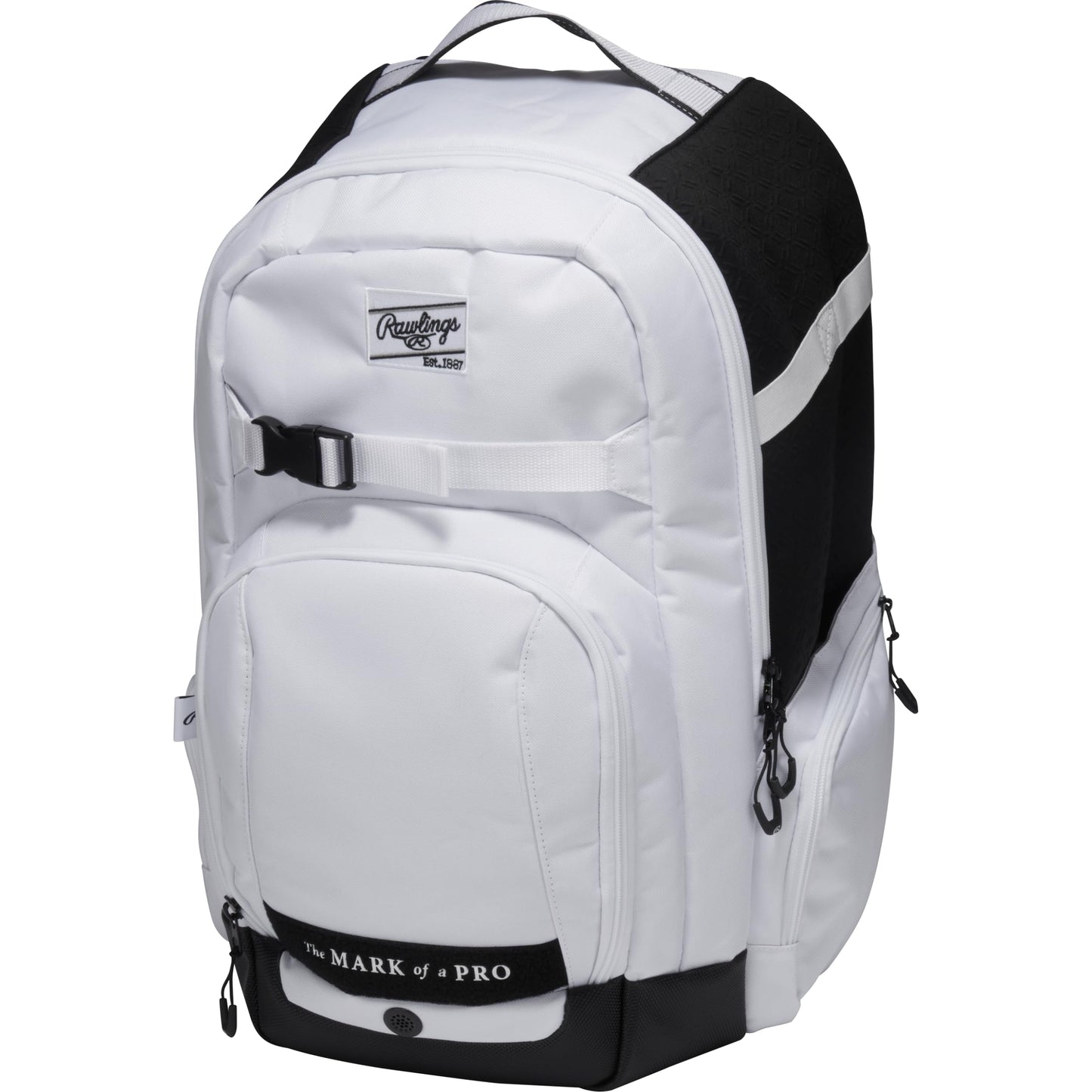 Rawlings | THE JOURNEY Player's Backpack | Baseball/Softball | White