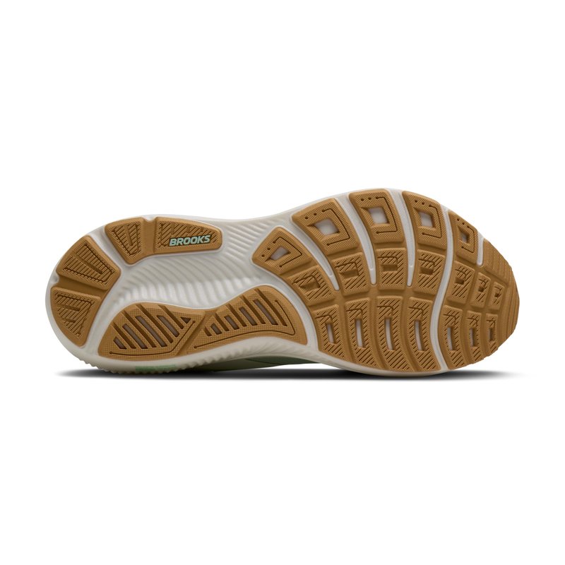 Brooks Women’s Ghost 17 Neutral Running Shoe - Honeydew/Coconut/Taffy - 9.5 Medium