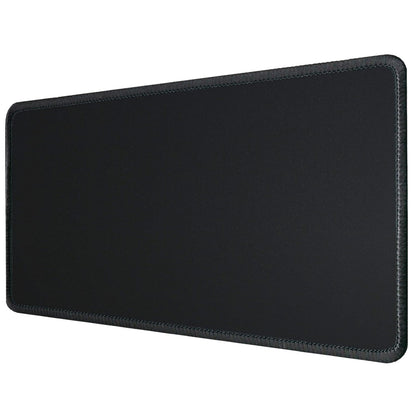 Silent Monsters Mouse Mat XX Large 35 x 12 in / 90 x 30 cm, Black Mouse Pad, Stitched Edges, washable & rollable, Mousemat for Office, Gaming, Home Study, Mousepad, big non-slip & quiet Desk Mat XL
