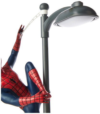 Spider-Man Paladone | Marvel Spiderman Desk Lamp | Officially Licensed Disney Light | Marvel Streetlight Spotlight | Gift for Multiverse Fans | Avengers Desk Light | Peter Parker Table Lamp