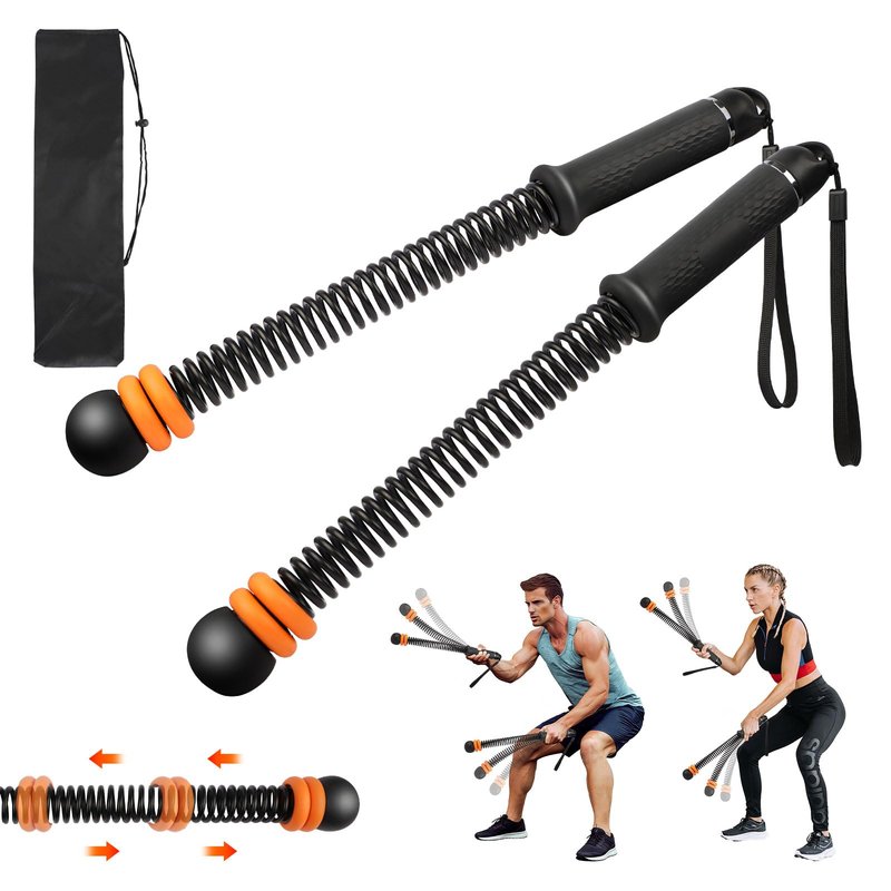 Ropeless Battle Rope, Portable Adjustable Strength Training for Home Gym