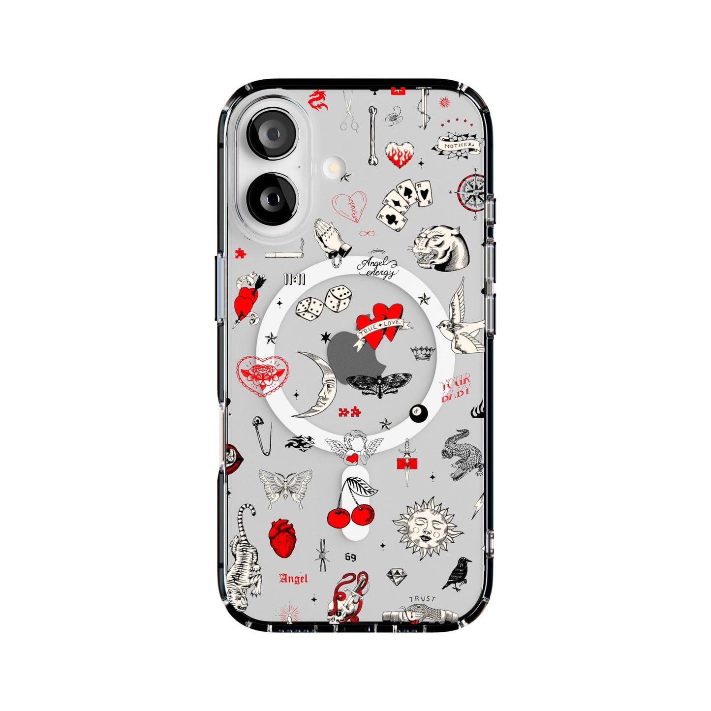 Casely iPhone 16 Case | Compatible with MagSafe | Classic Ultra-Slim Design (Sage Garden | Green Floral)