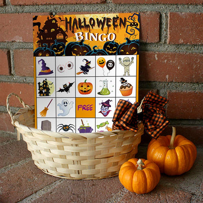 Halloween Bingo Game Party Supplies For Kids 24 Player