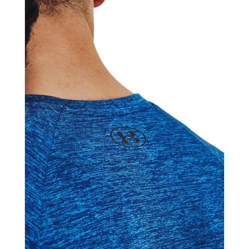 Under Armour Men's Tech 2.0 Short-Sleeve T-Shirt, (471) Blue Mirage / / Black, Large