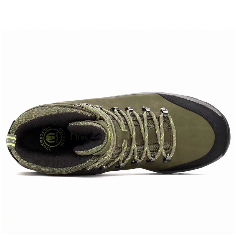 LUMPARLAND hiwalk Men's Waterproof Hiking Boots Breathable Lightweight Trekking Working Shoes