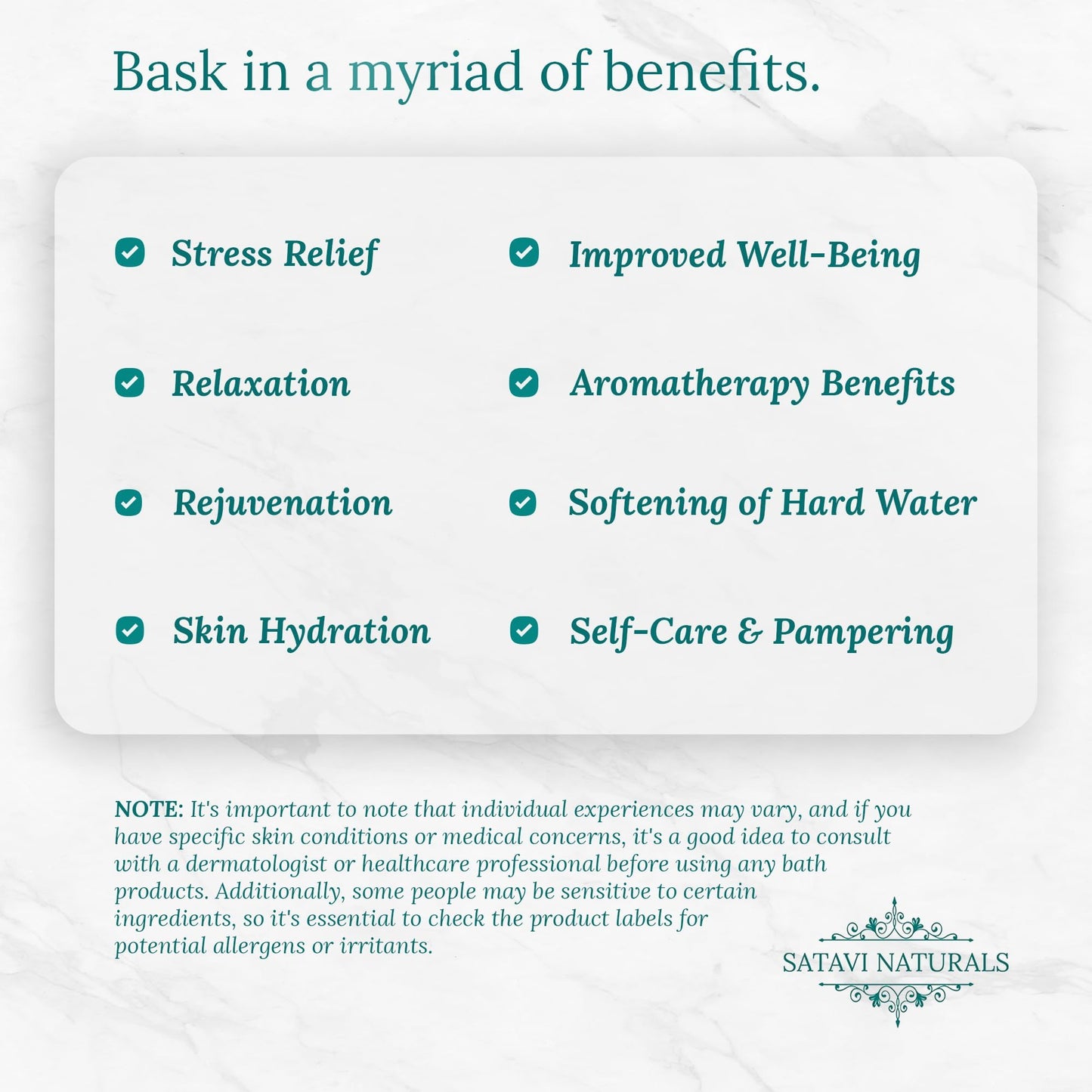 Satavi Naturals Crystal Bath Bombs (6 Pack) Luxurious Aromatherapy Bath Bombs Enriched with Nourishing Bath Salts for Silky Smooth Skin & Pleasantly Scented for an Immersive Zen-Like Experience