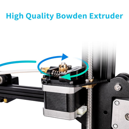 Official Creality 3D Printer Ender-3 FDM DIY Printers High-Precision Printing Stable Power Supply Rapid Heating Up Quality Extruder Resume Printing High-standard V-profile Printing Size: 220x220x250mm
