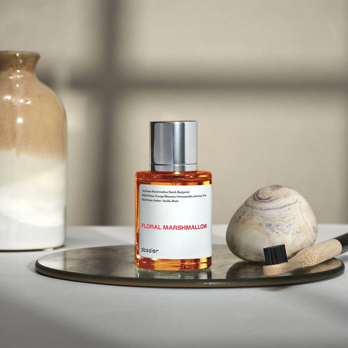 Dossier - Eau de Parfum - Floral Marshmallow - Inspired by By Kilian's Love,Don't Be Shy - Perfume Luxury - Pure Infused - Paraben-Free - Vegan - Feminine - For Women -Fragrance 1.7 Fl 0z (Spray 50ml)