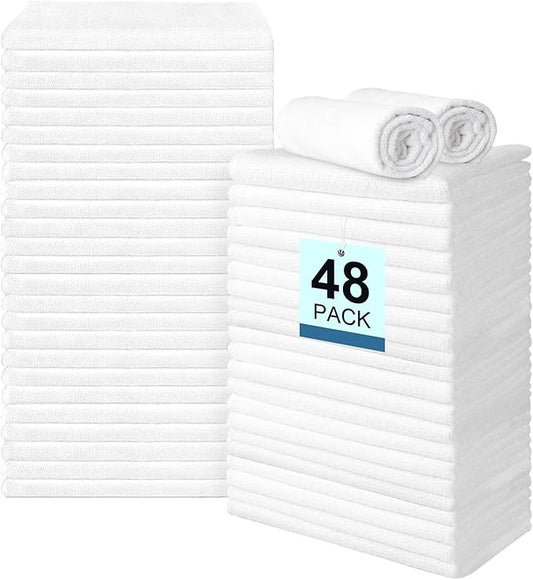 48 Pack Hand Towels Set