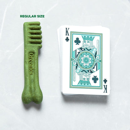 Greenies Bursting Blueberry Dog Dental Treat Regular Size 12 Count - Pack of 3