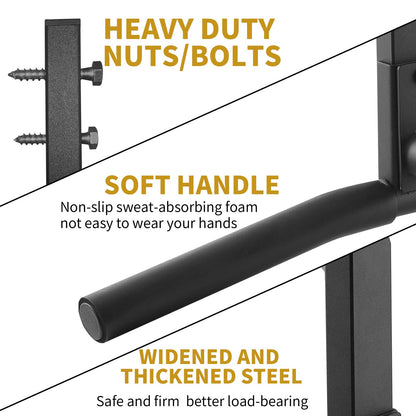 Fitarc Joist Mount Pull Up Bar, Chin Up Bar Ceiling Mount, Heavy Duty, Workout for Home Gym, 42 in Wide -Patent Pending