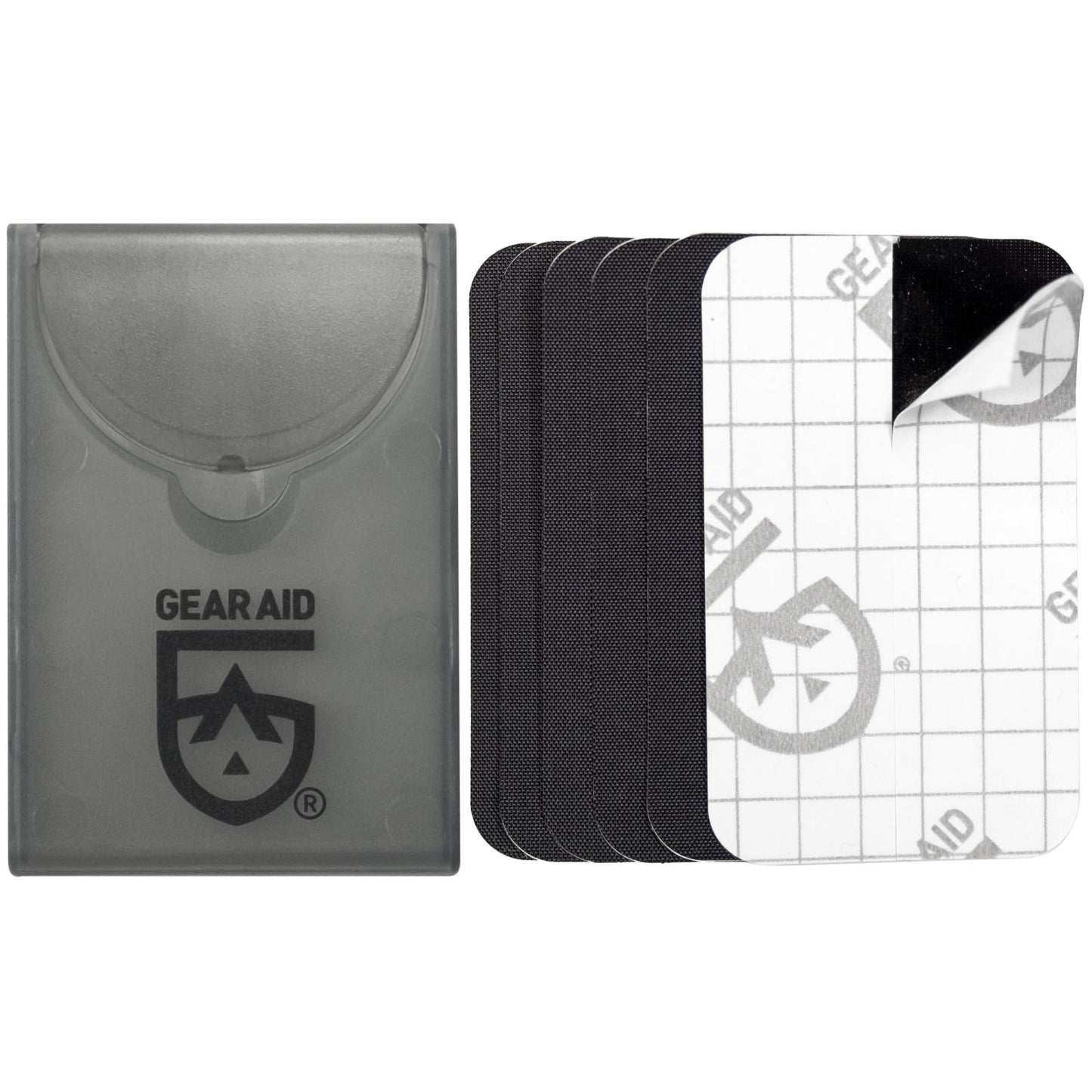 GEAR AID Tenacious Tape Mini Patches for Down Jacket Repair, Black 1.5”x2.5”