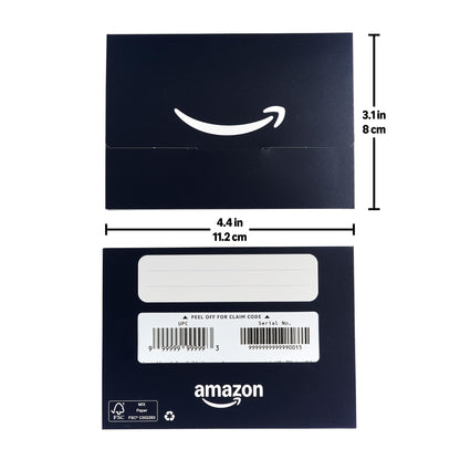 Amazon Physical Gift Card in Mini Envelope Smile | Christmas, Hanukkah, Winter