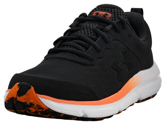 Under Armour Men's Charged Assert 10 Shoes, Anthracite/Team Orange/Black, 8