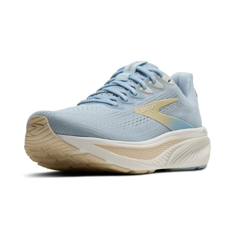 Brooks Women’s Ghost 17 Neutral Running Shoe - Skyway/Coconut/Sand - 12 Medium