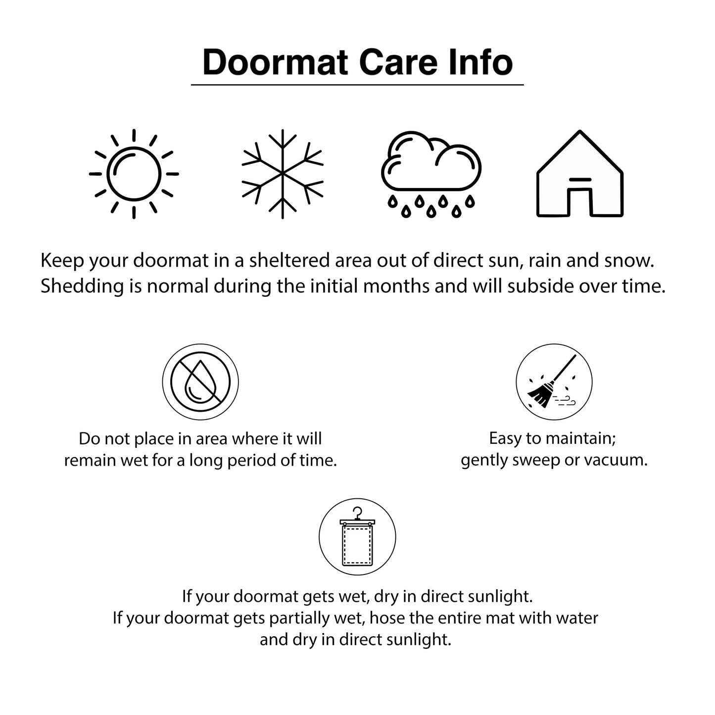 Calloway Mills 153601729 White Skull Doormat, 17" x 29", Black/White