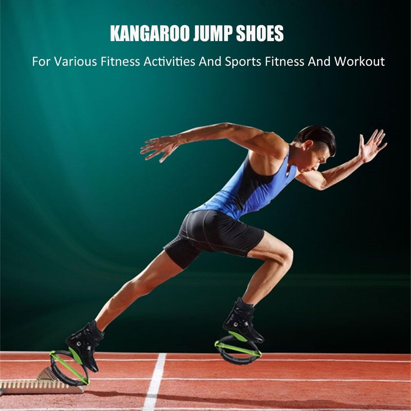 Jump Shoes for Fitness Training - Kangaroo Bounce Shoes for Men and Women, Comfortable Non-Slip Design for Home Gym Workouts, Ideal for Jumping and Aerobic Exercises