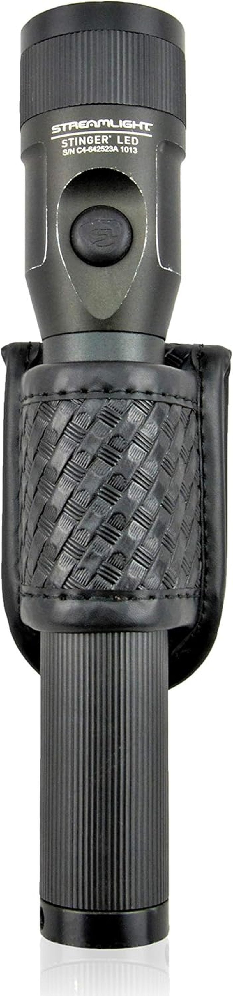 Flashlight Holder - Duty Belt Basketweave Design for Easy Access | Durable & Lightweight