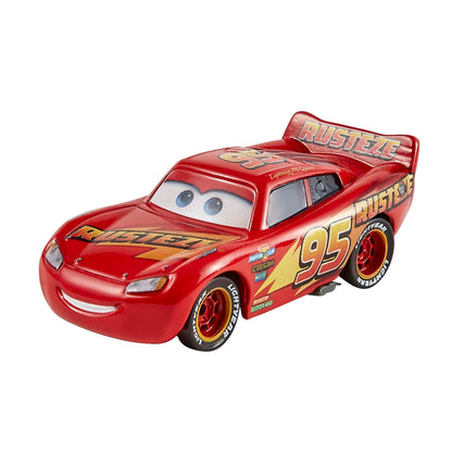 Mattel Disney and Pixar Cars Toys, Radiator Springs 3-Pack with Lightning McQueen, Mater and Sheriff Die-Cast Toy Cars, HBW14