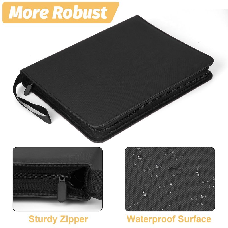 Foalgo Trading Card Binder, Card Collection Binder Album Folder with 720 Side Loading Pockets, 9 Pocket Trading Card Album Folder for TGC,MTG, Baseball Cards, Yugioh