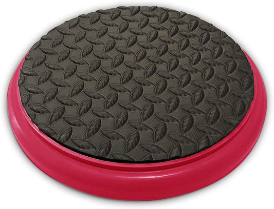 Padded Bucket Lid - Diamond Pad with Red Frame & Black Cushion | Durable Design for Easy Use