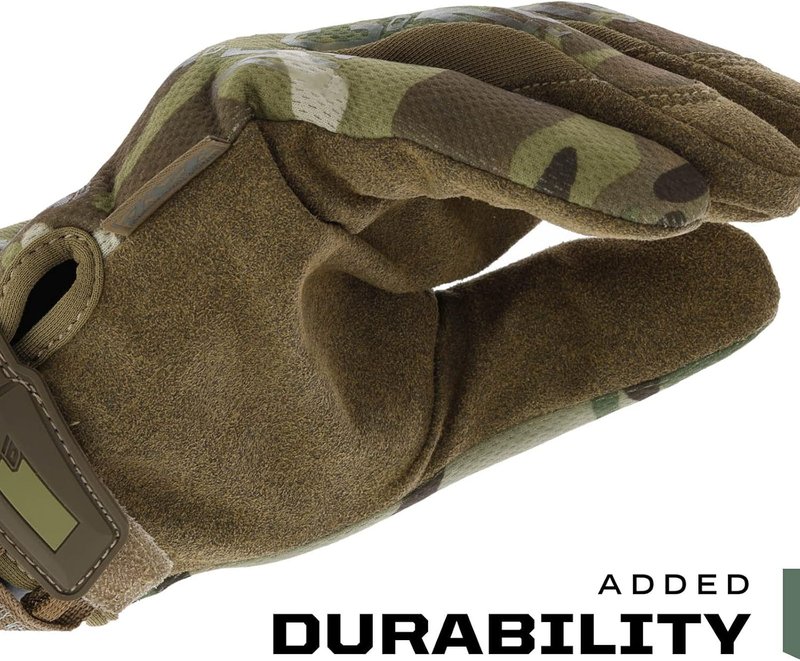 Mechanix Wear MultiCam Tactical Work Gloves - Durable Touchscreen Safety Gloves for Men | XX-Large