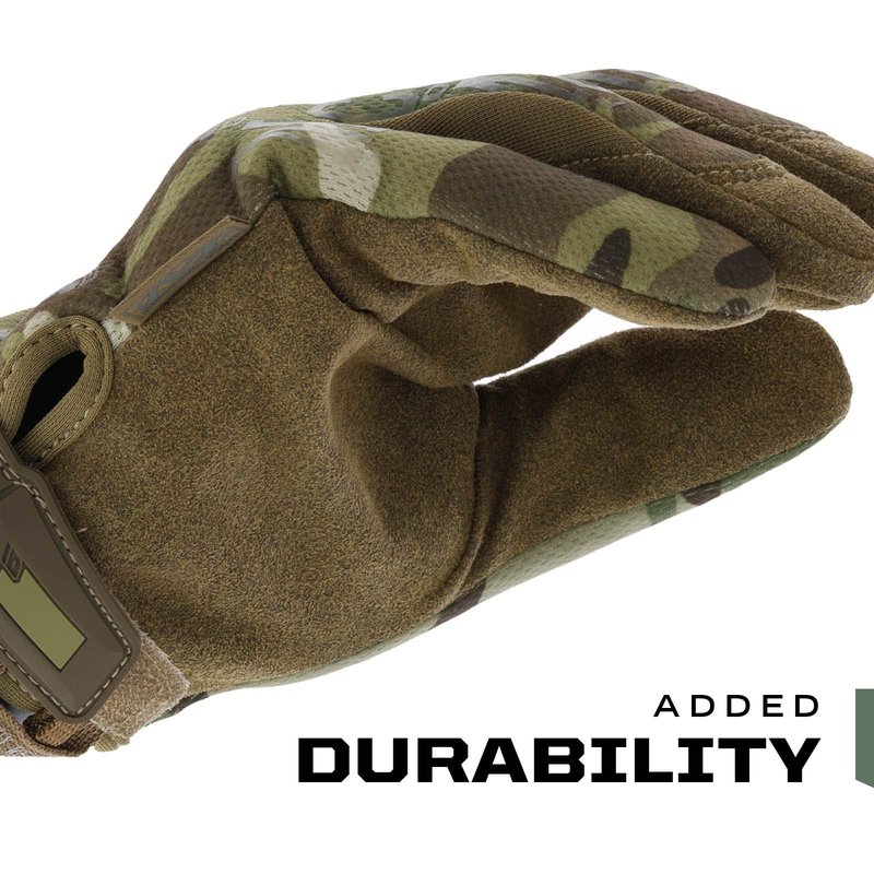 Mechanix Wear Original Tactical Glove - High Performance Anti-Slip Grip Safety Gloves - Impact Resistant & Touchscreen Capable - Large - MultiCam Camouflage