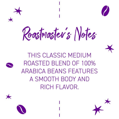 Joffrey's Mickey Mouse Classic Blend - Artisan Medium Roast Arabica Coffee, Smooth & Rich Flavor, Drip Brew, Kosher (Ground, 11 oz)