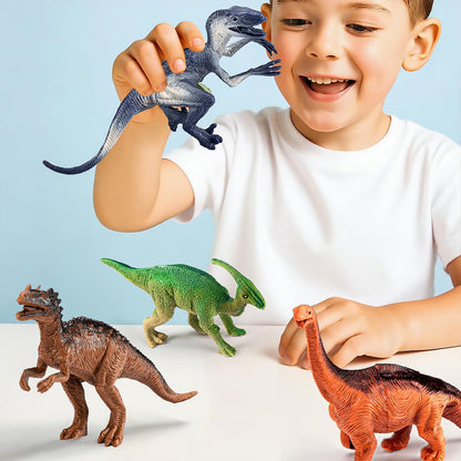 HahaGift Dinosaur Toys for 3 4 5 6 Year Old Boys Gifts, Dino Games for Kids Age 3 4 5 6 7 Year Old Boy Toys, Dinosaur Figures Play Mat Set for Boys Toy Age 3-5 Gifts for 3-6 Year Old Girls