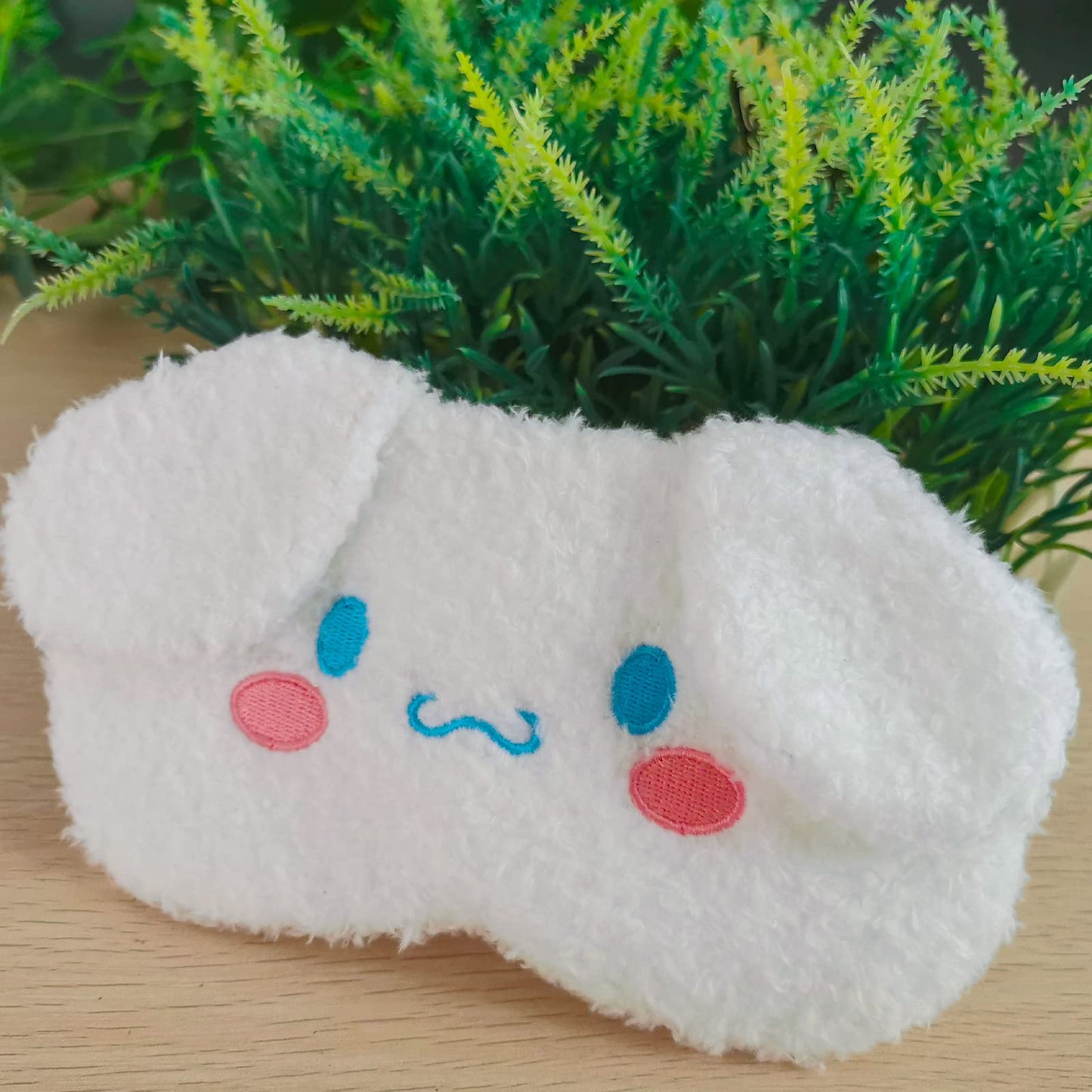 Cute Animal Sleeping Mask Soft Plush Blindfold Cute Rabbit Panda Koala Eye Cover Eyeshade for Kids Teens Girls Women (Flamingo)
