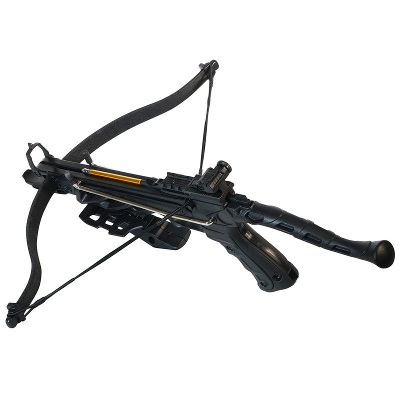SAS Rogue 80 Pound Self-Cocking Pistol Crossbow (Pistol Crossbow with Grip)