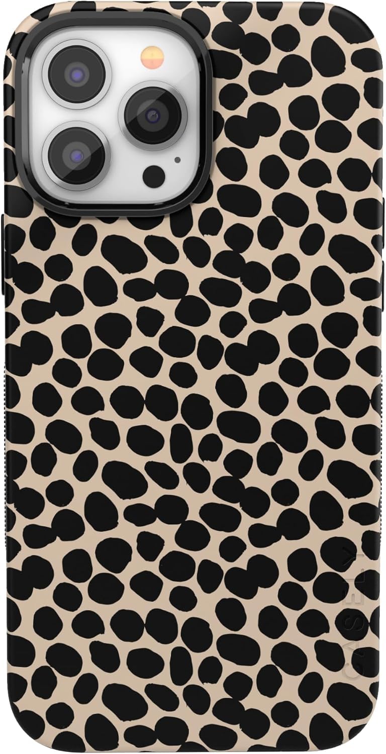 Casely iPhone 13 Pro Max Case | Black on Black | Compatible with MagSafe | Bold Protective Design